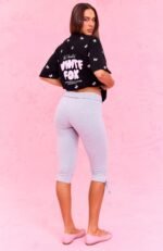 The Social Club Lottie Oversized Tee Black - Image 3