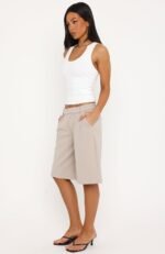 Baby Steps Shorts Taupe - Image 3