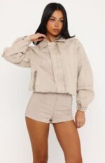 Cooler Than You Denim Shorts Sesame Wash - Image 2