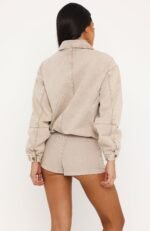 Cooler Than You Denim Shorts Sesame Wash - Image 4