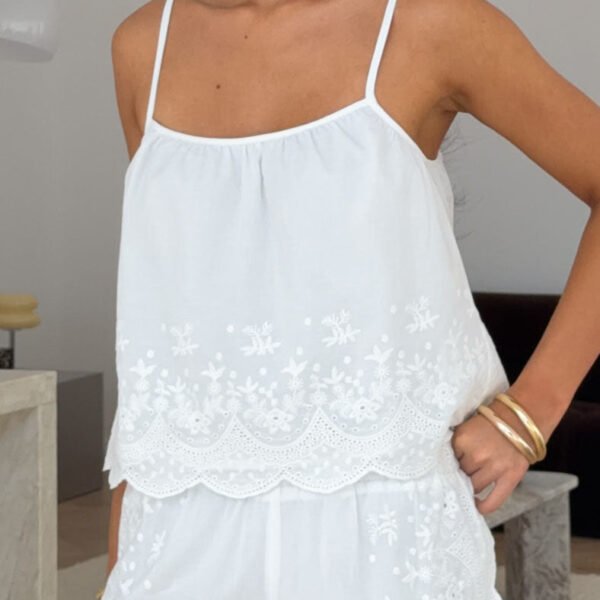 Love Me Or Not Top White